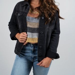Black Denim Jacket